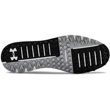 Load image into Gallery viewer, Under Armour Men's HOVR Fade Spikeless Golf Shoe, White (100)/Black, 8.5

