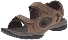 Load image into Gallery viewer, Dockers Men's Devon Gladiator Sandal, Brown/Brown/Khaki, 13 M US
