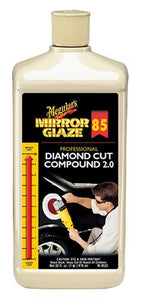 Meguiar's M8532 Mirror Glaze Diamond Cut Compound 2.0 - 32 oz. Size: 32 Ounce, Model: M8532, Outdoor&Repair Store