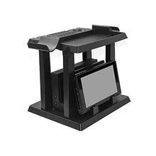 Load image into Gallery viewer, DeHasion Multifunctional Game Disk Storage Tower Holder Stand for Nintendo Switch Console Accessory 2 Poke Ball Plus Controllers Stand Holder
