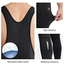 Load image into Gallery viewer, BALEAF Men's Thermal Cycling Bib Tights 3D Padded Pants Long Bike Winter Gear Cold Weather Fleece Lined Leggings Black Size L
