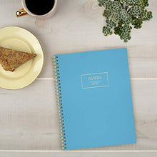 Load image into Gallery viewer, Mead Cambridge Meeting Notebook, Journal, 9-1/2&quot; x 6-5/8 &quot;, Legal Ruled, 80 Twinwire Sheets, Notetaking, Teal (49587)
