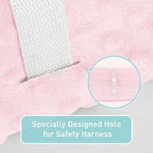 Load image into Gallery viewer, Babebay Changing Pad Cover - Ultra Soft Minky Dots Plush Changing Table Covers Breathable Changing Table Sheets Wipeable Changing Pad Covers Suit for Baby Boy and Baby Girl (Pink &amp; Lt Gray)

