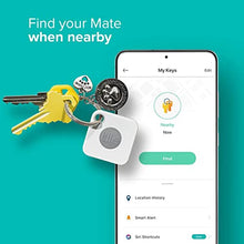 Load image into Gallery viewer, Tile Pro Black &amp; Tile Mate White (2020) Combo - High Performance Bluetooth Tracker, Keys Finder and Item Locator for Keys, Bags, and More; 400 ft Range, Water Resistance and 1 Year Replaceable Battery
