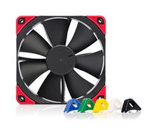 Load image into Gallery viewer, Noctua NF-F12 PWM chromax.Black.swap, Premium Quiet Fan, 4-Pin (120mm, Black)
