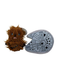 Load image into Gallery viewer, Star Wars for Pets Chewbacca Millennium Falcon Stuffer Dog Toy | Soft Star Wars Squeaky Dog Toy | Fun and Cute Dog Toys and Accessories for All Dogs Officially Licensed by Star Wars for Pets
