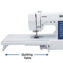 Load image into Gallery viewer, Brother CS7000X Computerized Sewing and Quilting Machine, 70 Built-in Stitches, LCD Display, Wide Table, 10 Included Feet, White
