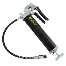 Load image into Gallery viewer, ARCAN PROFESSIONAL TOOLS Pistol Grip Grease Gun with Double Spout Front Output, Air Bleeder Valve, and Bulk Filling Valve, 8000 PSI Working Pressure (ASBGG)
