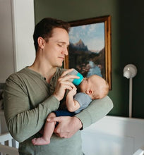Load image into Gallery viewer, Nanobebe Baby Bottle Ultimate Feeding and Cleaning Set, for Breast Milk and Formula, Cleaning and Soothing Essentials, Baby Shower Registry Gift, for Newborn, Infant and Baby - Teal
