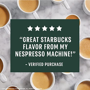 Starbucks by Nespresso, Single-Origin Colombia (50-count single serve capsules, compatible with Nespresso Original Line System)