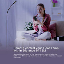 Load image into Gallery viewer, Floor Lamp, Remote &amp; Touch Control 2500K-6000K LED Floor Lamp for Bedroom and 4 Color Temperatures Standing Lamp with Stepless Dimmer, dodocool Standing Light for Living Room Bedroom Office Reading
