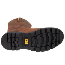 Load image into Gallery viewer, Cat Footwear Men's Revolver Pull-on Steel Toe Construction Boot, Brown, 8.5
