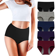 Load image into Gallery viewer, Pack Leak Proof Period Panties Menstrual Underwear Women Teens Girls?Mulit Size Medium
