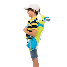Load image into Gallery viewer, JOYIN Club Golf Comprehensive Toy Set with 3 Golf Clubs, 3 Club Heads, Deluxe Toy Golf Bag, 15 Training Toy Golf Balls and Accessories, for Toddler Kids Boys and Girls Golf, Outdoor Lawn Sport Toy
