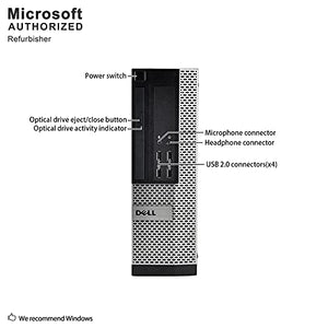 (Renewed) DELL Optiplex 790 Core i5 3.1GHz, 1TB Hard Drive, 16GB Memory, Windows 10 x64, Dual 19 Monitors