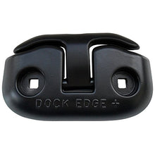 Load image into Gallery viewer, Dock Edge + Flip Up Dock Cleat, 6" - Black Aluminum
