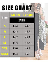 Load image into Gallery viewer, Womens Beach Long Kimono Floral Chiffon Cover ups Swimsuit Maxi Dresses 3XL
