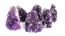 Load image into Gallery viewer, Amethyst Crystal Geodes 1/2 to 1 Lb in a Premium Gift Box, Large Clusters Perfect for Spiritual Home Decor, Polished Quartz from Uruguay

