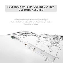 Load image into Gallery viewer, Sonic Electric Toothbrush with 2 Brush Heads, Rechargeable Waterproof Toothbrushes for Adults and Kids, 5 Modes with 2 Mins Smart Timer, One Time Charge 30 Days Use, 31,000 VPM, Dentists Recommend
