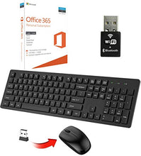 Load image into Gallery viewer, Lenovo M93P SFF Computer Desktop PC, Intel Core i7 3.4GHz, 16GB Ram, 512GB M.2 SSD, Wireless Keyboard &amp; Mouse, WiFi | Bluetooth, New 23.8" FHD LED Monitor, Microsoft Office 365, Win 10 Pro (Renewed)
