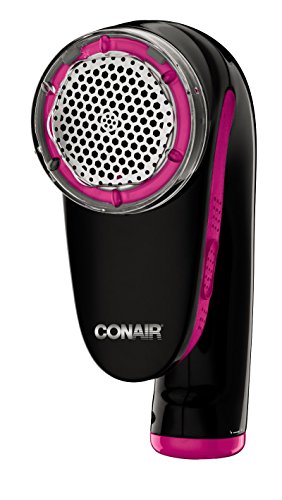 Conair Fabric Defuzzer - Shaver; Battery Operated; Black / Pink