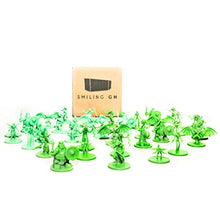 Load image into Gallery viewer, Smiling GM 40 Fantasy Monster Unpainted Miniatures for Tabletop Roleplaying Games Ready to Play

