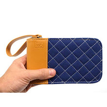 Load image into Gallery viewer, Surf Kit - A Great Surfer Gift &amp; Surf Accessory that Holds your Sticky Bumps Wax, Organic Sunscreen Face Stick, All Natural Lip Balm, Wax Scraper, and More! All in a Stylish Blue Surf Wax Holder!
