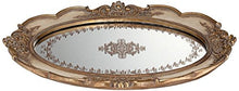 Load image into Gallery viewer, Iberia 16 1/2" Wide Gold Mirrored Decorative Tray - Kensington Hill
