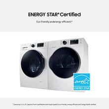 Load image into Gallery viewer, SAMSUNG 2.2 Cu Ft Compact Front Load Washer, Stackable for Small Spaces, 40 Minute Super Speed Washing Machine, Steam Wash Clothes, Self Cleaning, Energy Star Certified, WW22K6800AW/A2, White

