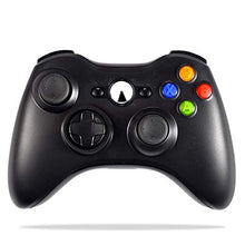 Load image into Gallery viewer, Wireless Controller for Xbox 360, Astarry 2.4GHZ Game Controller Gamepad Joystick for Xbox &amp; Slim 360 PC Windows 7, 8, 10 (Black)
