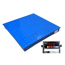 Load image into Gallery viewer, PEC-FS Series Professional Grade Steel Floor Scale | Heavy-Duty Pallet Scale for Industrial or Shipping Use 10000x1lb (48x48)
