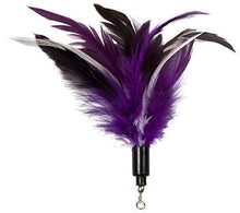 Load image into Gallery viewer, EcoCity Cat Toys - Cat Teaser Toys - Include Cat Wand and Natural Feather Refills (5 Pack)
