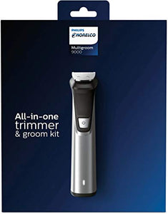 Philips Norelco Multi Groomer 29 Piece Mens Grooming Kit, Trimmer for Beard, Head, Body, and Face - NO BLADE OIL NEEDED, MG7791/40