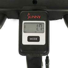 Load image into Gallery viewer, Sunny Health &amp; Fitness Pro II Indoor Cycling Bike with Device Mount and Advanced Display – SF-B1995, Silver
