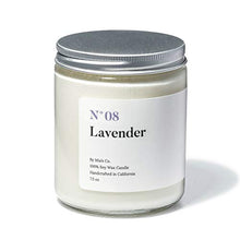Load image into Gallery viewer, A Scent for Every Memory | Scented Luxury Soy Wax Candle | Handcrafted in USA | N07 Lavender | Long Lasting Burning for Stress Relief 7.5 oz
