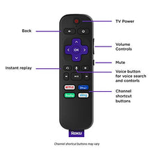 Load image into Gallery viewer, Roku Smart Soundbar, 4K/HD/HDR streaming media player &amp; exceptional audio includes Roku voice remote
