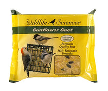 Load image into Gallery viewer, Wildlife Sciences Suet Cake Variety 12 Pack of Suet Cakes | 10.5 oz Suet Cakes for Wild Birds (12 Pack Sunflower)

