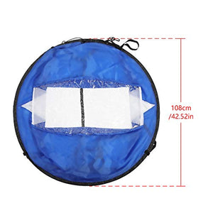 VGEBY 42Inch Wind Sail, Foldable Popup Board Paddle Downwind Sail Kit for Kayaks, Canoes, Inflatable Boats, Paddle Board