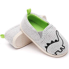 Load image into Gallery viewer, Ataiwee Baby Boy Girl Shoes, Toddler Infant First-Walking Sneakers, No-Slip Soft Sole Slip-on Cotton Canvas Shoes. (2006003,LN/DS,3)
