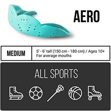 Load image into Gallery viewer, SISU Mouth Guards Aero 1.6mm Custom Fit Sports Mouthguard for Youth/Adults, Hot Pink, Medium
