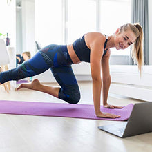 Load image into Gallery viewer, Smartor 6mm Extra Thick Yoga Mat for Women, Non-Slip Exercise &amp; Fitness Mat with Carrying Strap, High Density Workout Mat for Yoga, Pilates &amp; Floor Exercises, 72" x 24" x 1/4", Purple
