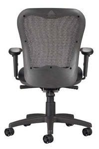 LXO Ergonomic Mid Back Task Chair (Navy)