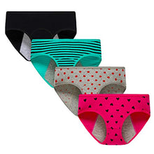 Load image into Gallery viewer, Demifill Teen Girls Period Underwear Cotton Soft Women Panties For Teens Briefs S
