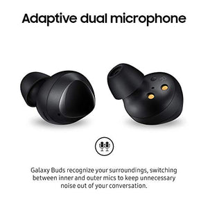 Galaxy Buds True Wireless Earbuds (Wireless Charging Case included), Black – US Version