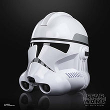 Load image into Gallery viewer, Star Wars The Black Series Phase II Clone Trooper Premium Electronic Helmet, The Clone Wars Roleplay Collectible, Kids Ages 14 and Up
