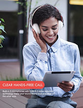 Load image into Gallery viewer, Hybrid Active Noise Cancelling Headphones, SuperEQ S1 Wireless Over Ear Bluetooth Headset, 45H Playtime, Hi-Res Audio, Deep Bass, Wireless &amp; Wired 2-in-1 Ideal for Travel Home Office (White)
