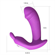 Load image into Gallery viewer, G-Spot Vibrator,Wearable G-Point Vibrator, Clitoral Stimulator Vibrator, Wireless Remote Control Rechargeable Vibrator, Massager with 10 Vibration Modes, Waterproof and Silent, Adult Sex Toy Vibrator
