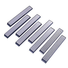Load image into Gallery viewer, 120#-3000# Grit Kitchen Knife Sharpener Professional Diamond Whetstone Knife Sharpening System Knife Grinding Stone Light Grey

