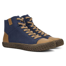 Load image into Gallery viewer, Hybrid Green Label Men's The Wolsey 2.0 High Fashion, Casual Recycled Canvas &amp; Leather Lace-Up, Round Toe, Rubber Outsole; Size 12
