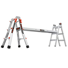 Load image into Gallery viewer, Little Giant Ladders, Velocity, M13, 13 Ft, Multi-Position Ladder, Aluminum, Type 1A, 300 lbs Weight Rating, (15413-001)
